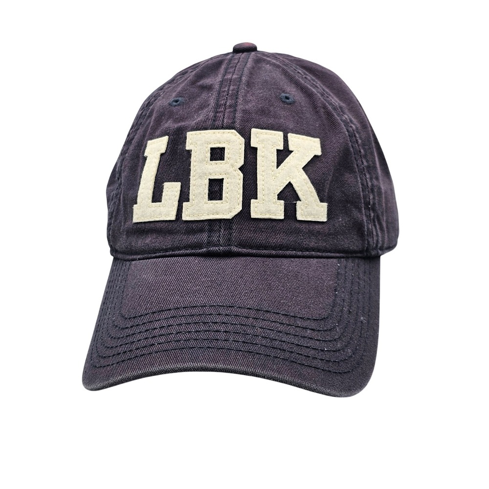 Legacy Lubbock TX LBK Dad Hat Faded Navy Blue Relaxed Fit Strapback Cap
